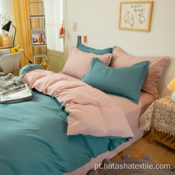 Conjuntos de roupa de cama simples e modernos e confortáveis ​​de algodão